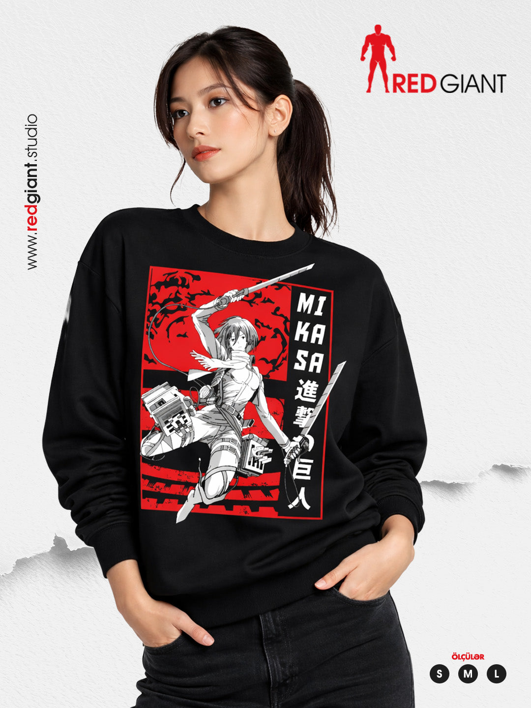 Mikasa Ackerman - Attack On Titan- tshirt unisex