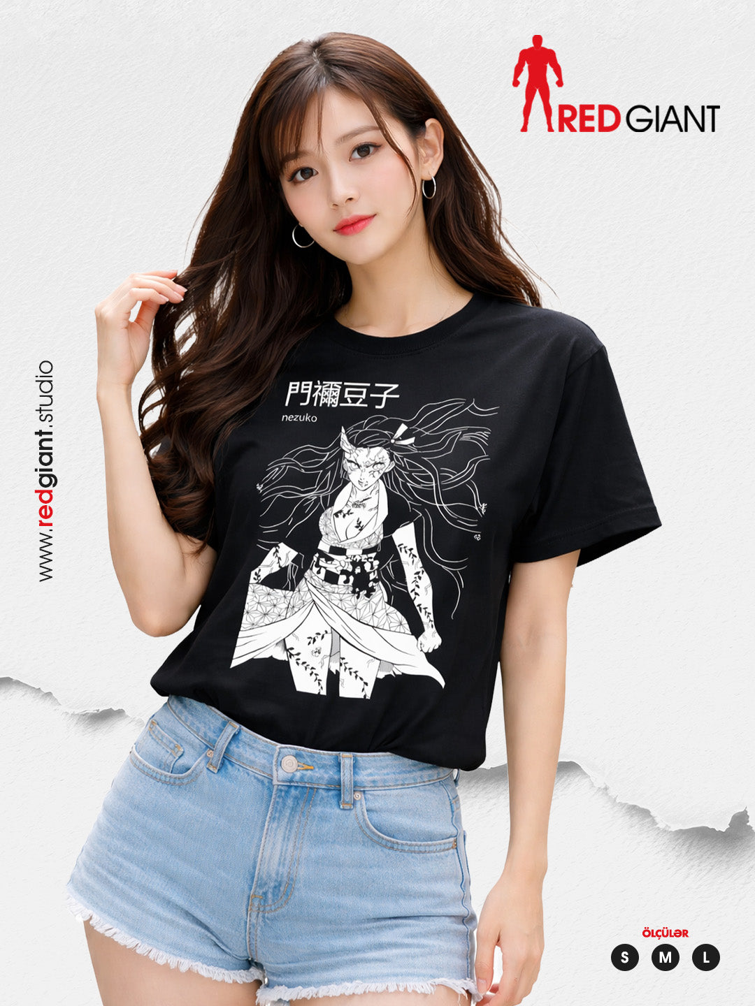 Nezuko Kamado - Demon Slayer - tshirt unisex