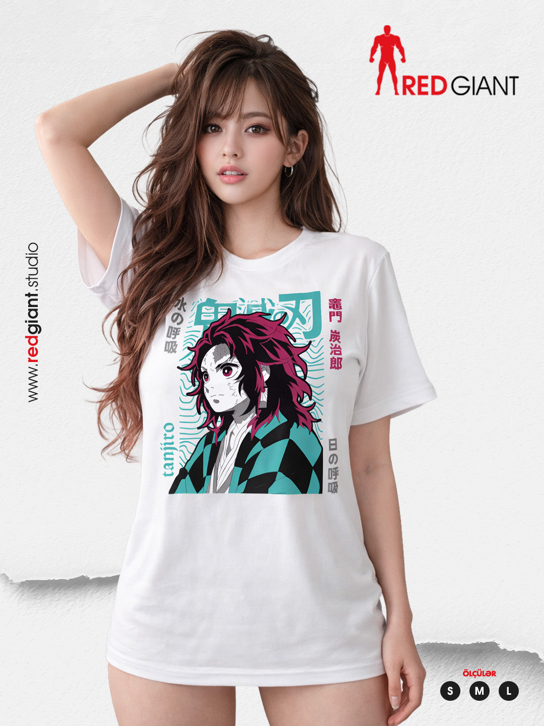 Tanjiro Kamado Print T-Shirt – Demon Slayer