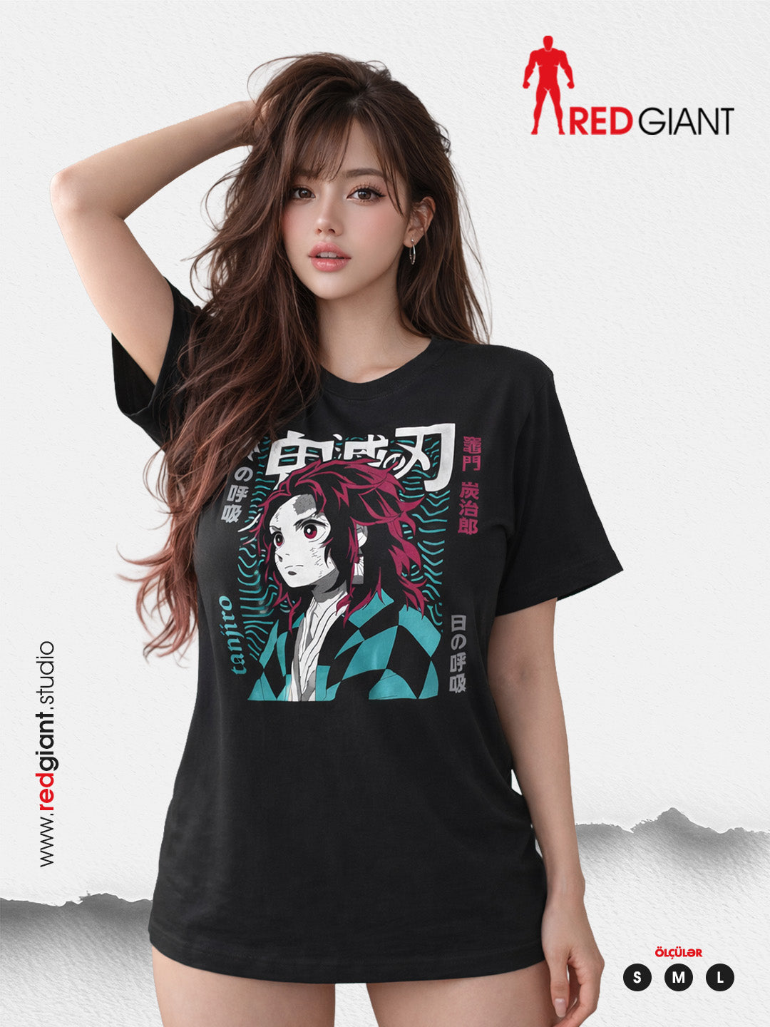 Tanjiro Kamado Print T-Shirt – Demon Slayer