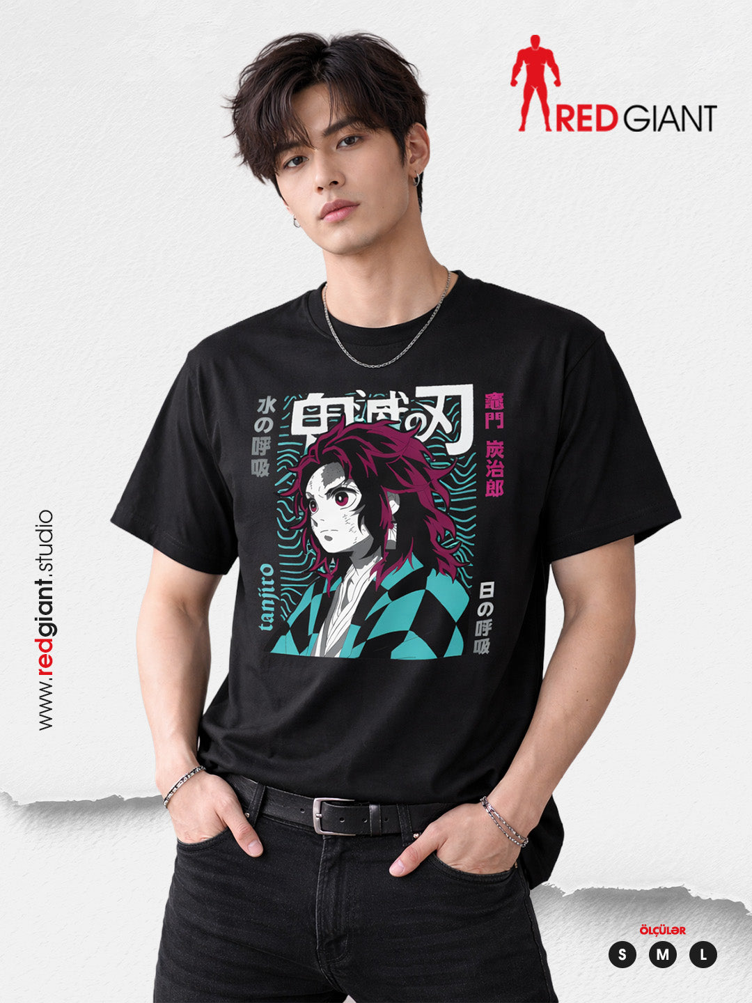 Tanjiro Kamado Print T-Shirt – Demon Slayer
