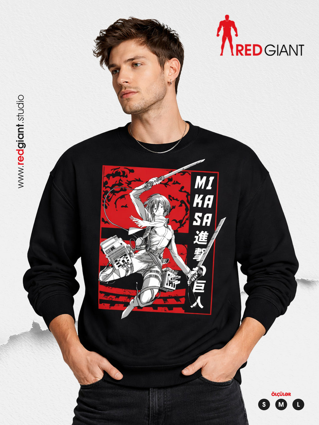 Mikasa Ackerman - Attack On Titan- tshirt unisex