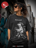 Samurai X Heavy Washed cotton Tshirt